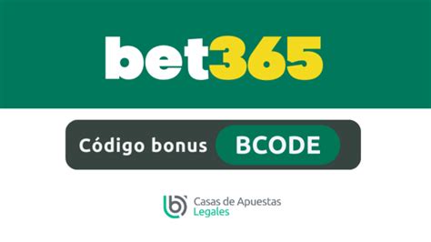 Código del Bonus Bet365 2023: BCODE .